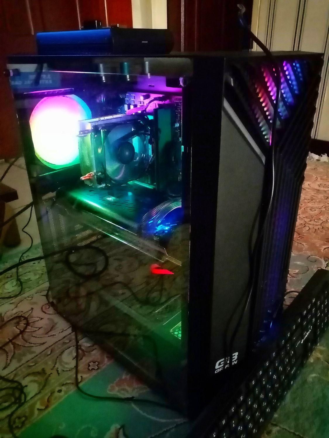 کیس گیمینگ نسل 12 گرافیک 5700XT Thicc III فول بازی|رایانه رومیزی|تهران, نازی‌آباد|دیوار