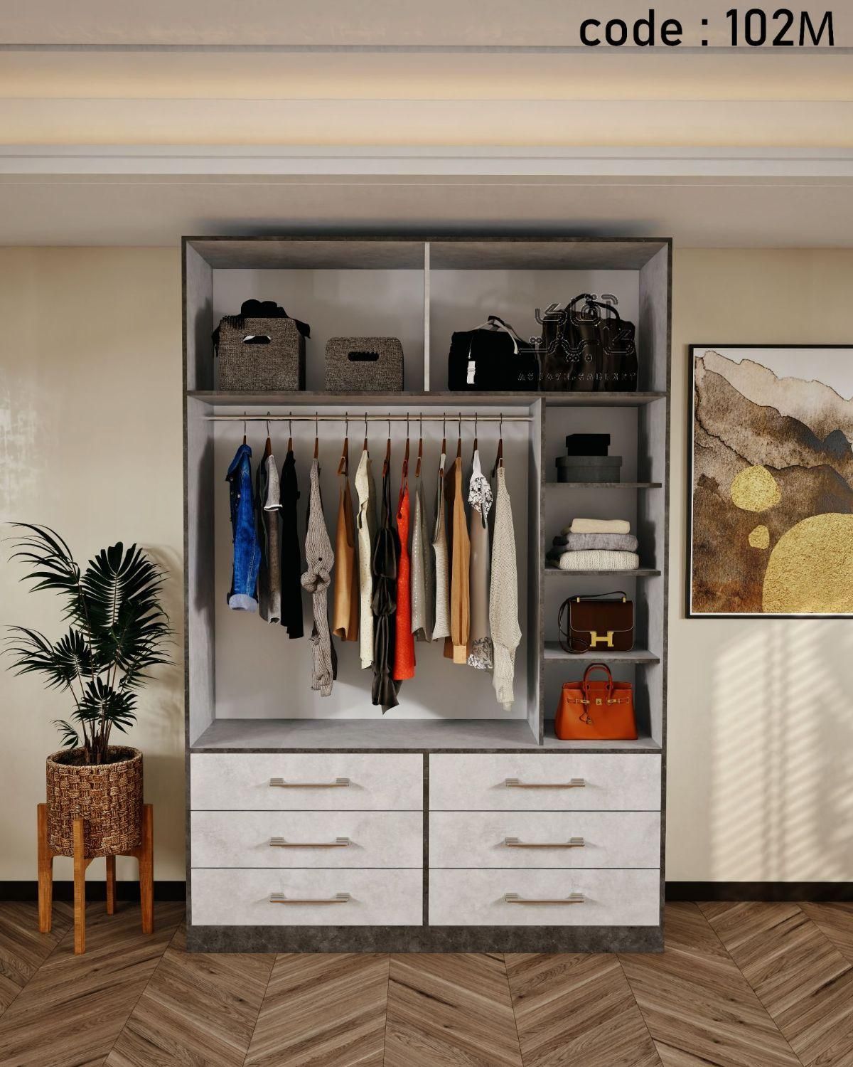 کمدلباس کد 102M|جاکفشی، کمد، دراور|آفتاب, |دیوار