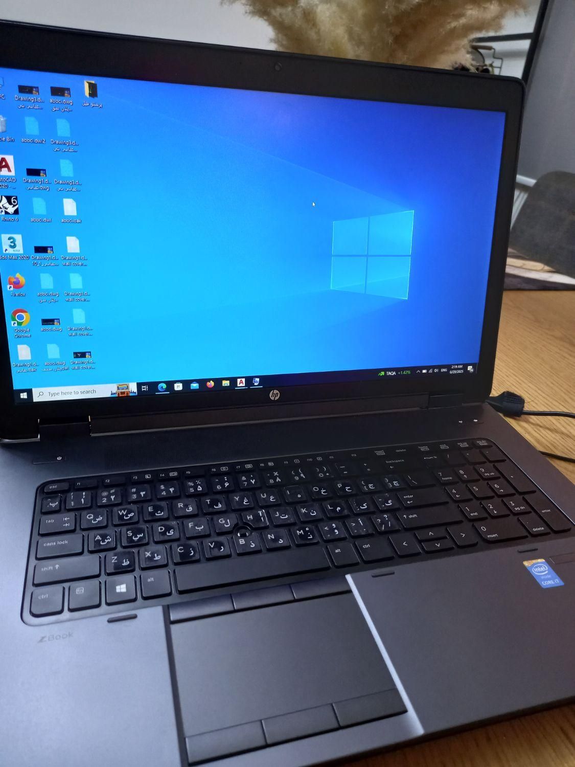 لپ تاب hp اصل مدل zbook 17..G2 وCore i7|رایانه همراه|تهران, شهران شمالی|دیوار