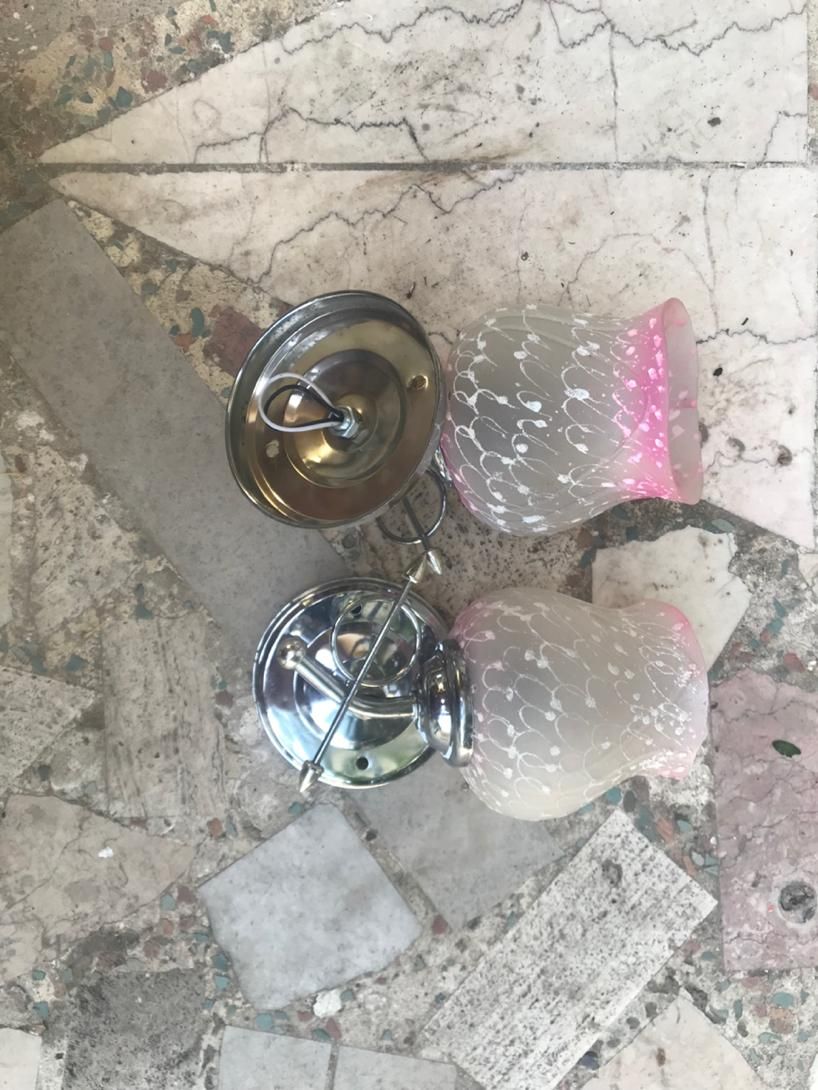 ۲ عدد دیوارکوب|لوستر و چراغ آویز|رشت, فخب|دیوار