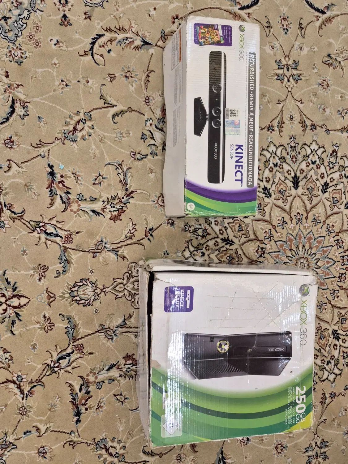 xbox 360 اسلیم ۲۵۰ گیگ ۱ دسته ۱ کینکت ۲۰تا بازی|کنسول، بازی ویدئویی و آنلاین|اصفهان, بهارستان (مخابرات)|دیوار