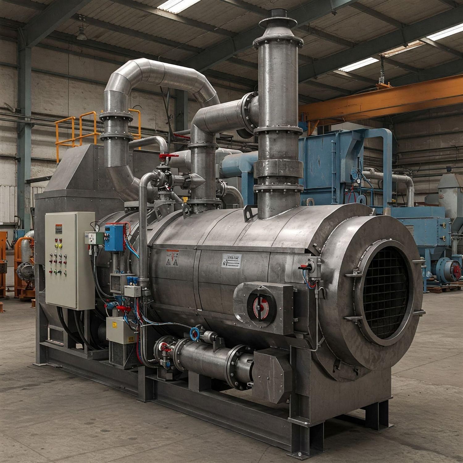 دستگاه پیرولیز کارگاهی(تولید روغن،گازوئیل)|ماشین‌آلات صنعتی|لنگرود, |دیوار