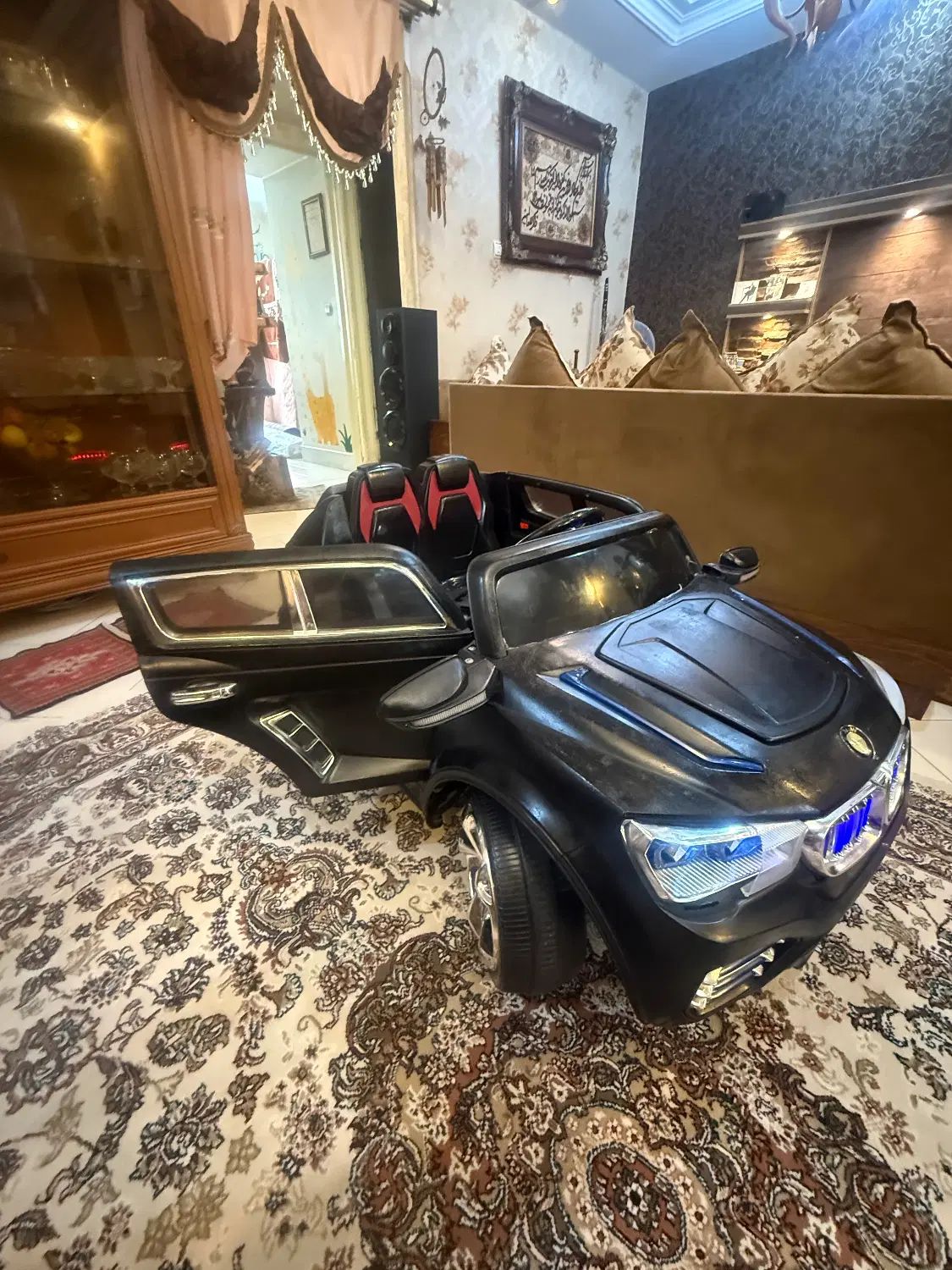 ماشین شارژی BMW شاسی بلند  و موتور شارژی|اسباب‌بازی بچه|تهران, حر|دیوار