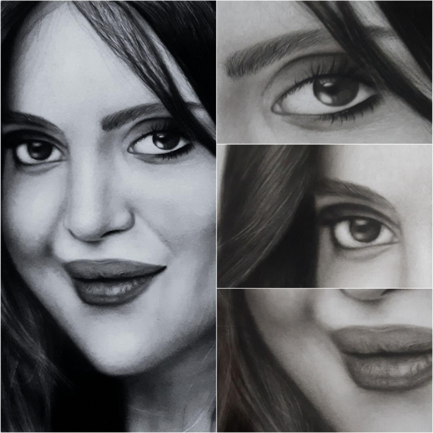 سفارش طراحی سیاه قلم|تابلو، نقاشی، عکس|بندر گناوه, |دیوار