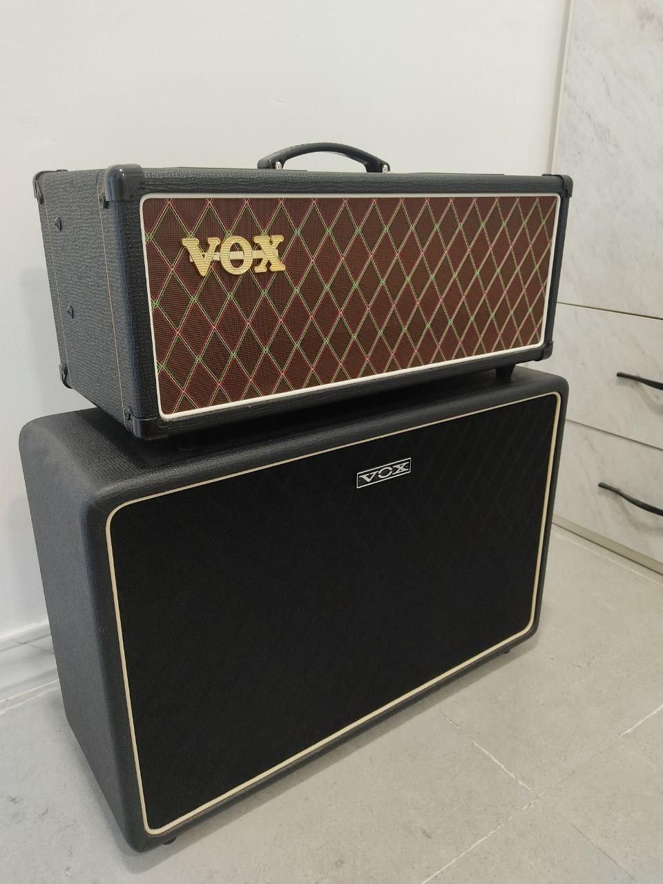 آمپلی فایر هد و کب گیتار الکتریک Vox ac 15 CH|گیتار، بیس، امپلیفایر|تهران, حصار بوعلی|دیوار
