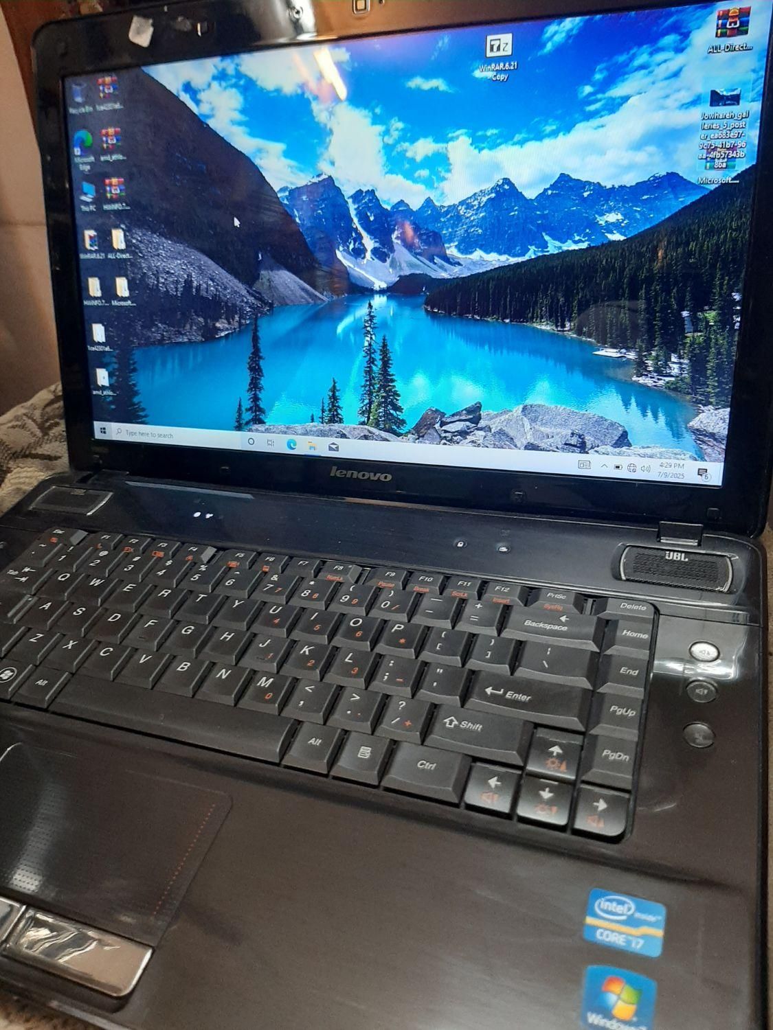 لپ تاپi7نسل2سریQmگرافیک مجزا1 Lenovo|رایانه همراه|اصفهان, مسجد مصلی|دیوار