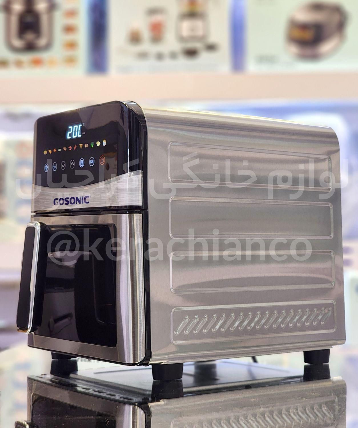 سرخ کن بدون روغن 869 گوسونیک|اجاق گاز و لوازم برقی پخت‌وپز|مشهد, کوشش|دیوار