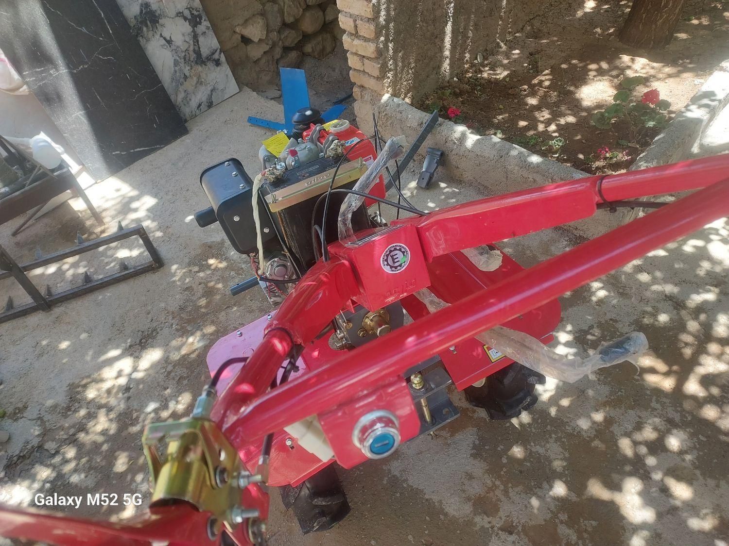 فروش و معاوضه  یک دستگاه تیلر ۹ اسب تقویتی کاما|ماشین‌آلات صنعتی|فولادشهر, فولادشهر|دیوار