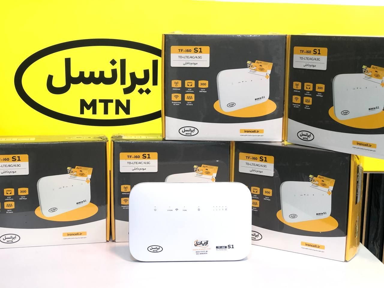 مودم ایرانسل 4G/TD-LTE مدلTFi60S1 بهمراه سیمکارت|مودم و تجهیزات شبکه|تهران, فلسطین (میدان انقلاب)|دیوار