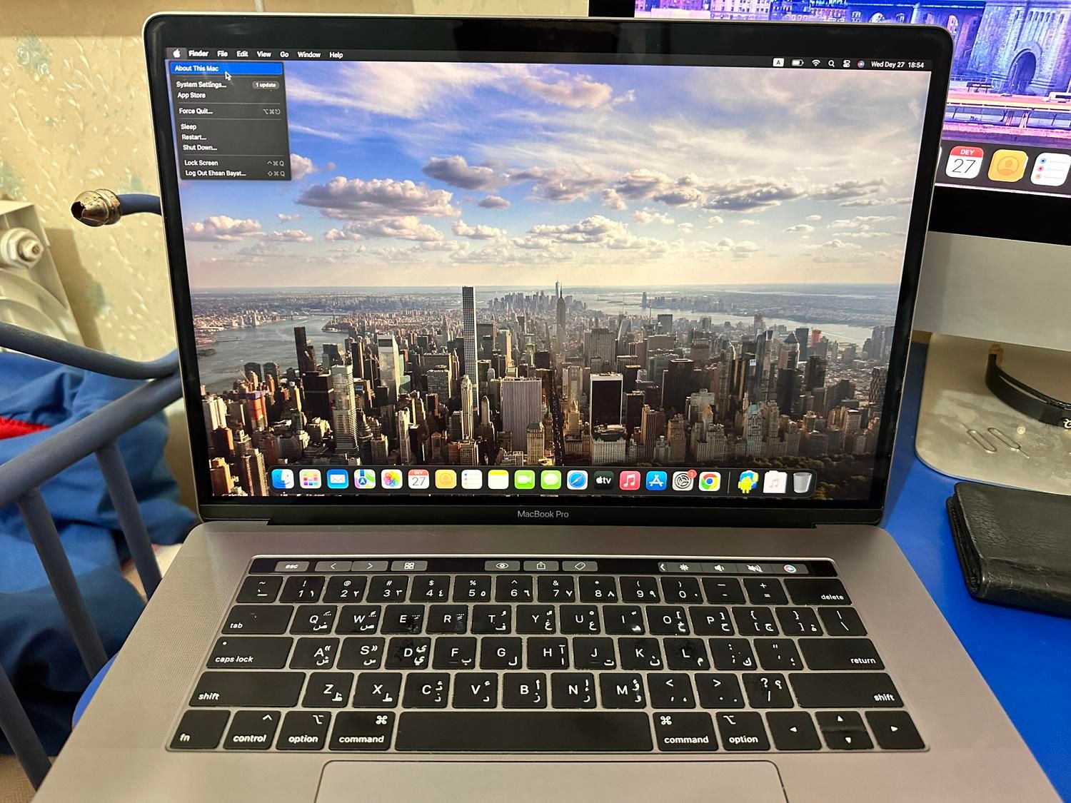 Macbook pro 15 touchbar|رایانه همراه|تهران, اکباتان|دیوار