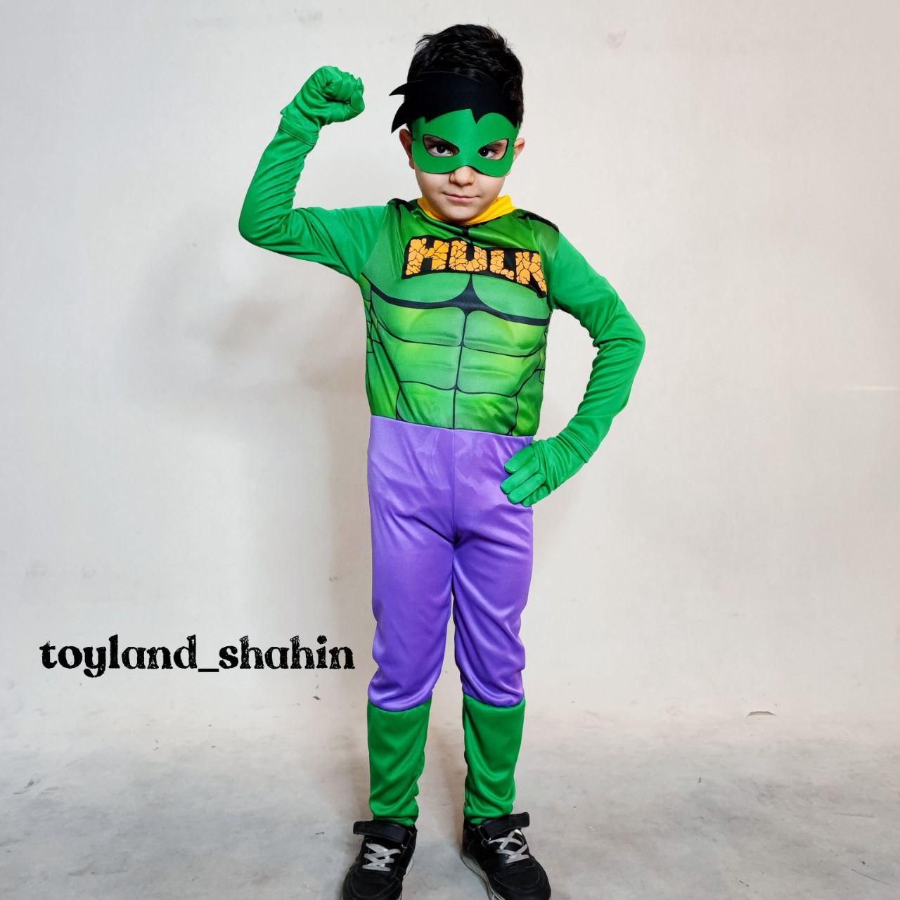 لباس هالک،ست لباس هالک، لباس شخصیت های کارتونی|اسباب‌‌بازی|تهران, بهمن یار|دیوار