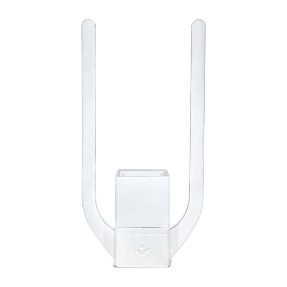 گلدان نور تاب چراغ رشد گیاه بنسای سانسوریا فیکوس|گل و گیاه طبیعی|قم, نیروگاه|دیوار