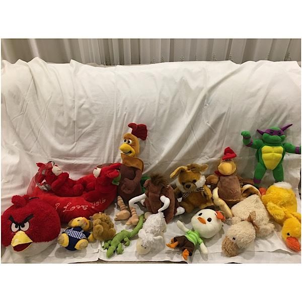 ۳۲ عدد عروسک با کیفیت در حد نو|اسباببازی|شیراز, فرهنگ شهر|دیوار