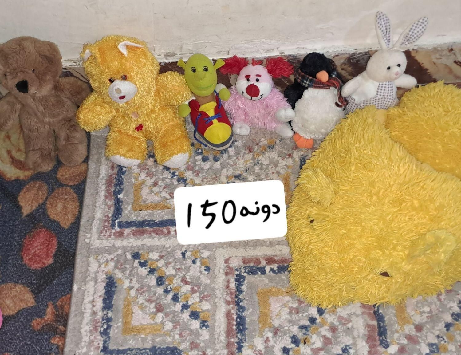 تعدادی عروسک برای اتاق بچه|بدلیجات|مسجد سلیمان, |دیوار