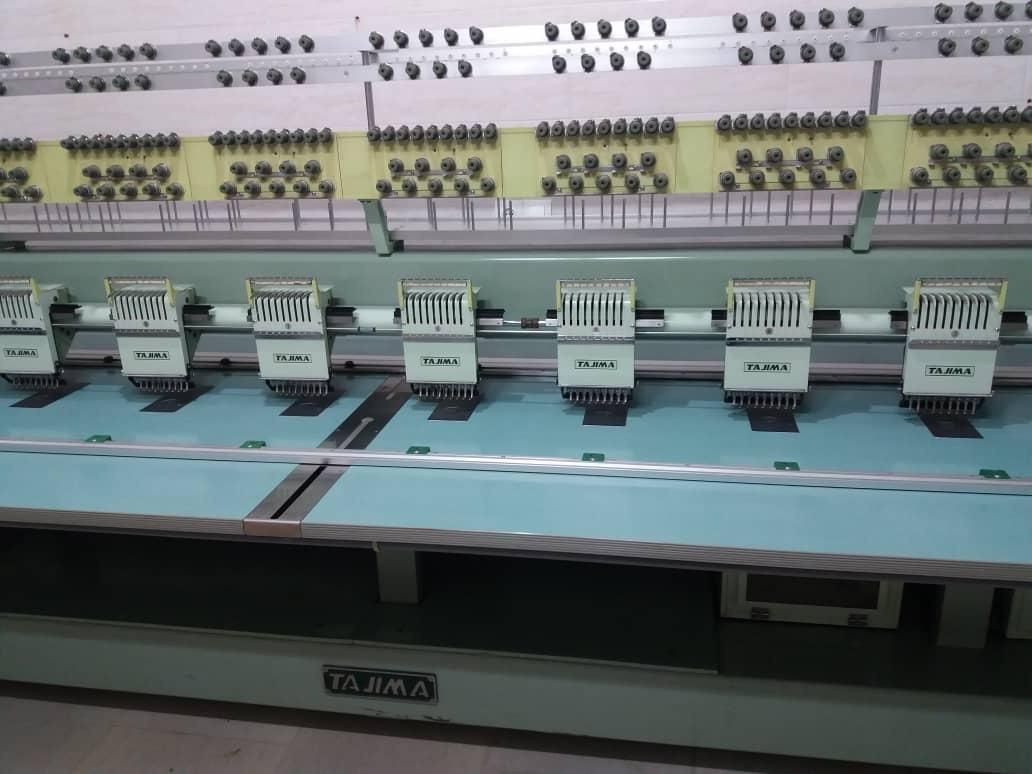 دستگاه گلدوز تاجیما۱۲کله ۹سوزنه|چرخ خیاطی و ریسندگی|بروجرد, |دیوار