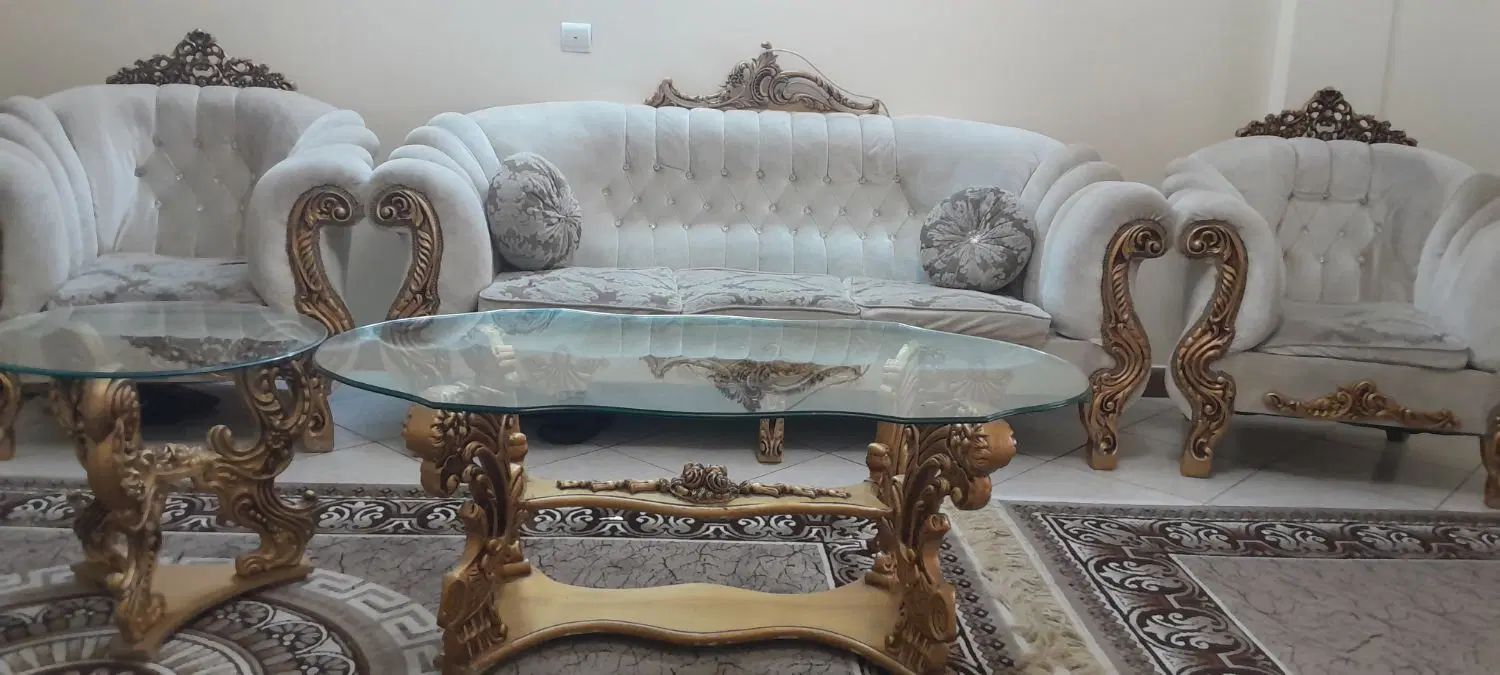 مبلمان ۷ نفره|مبلمان خانگی و میز عسلی|تهران, صد دستگاه|دیوار