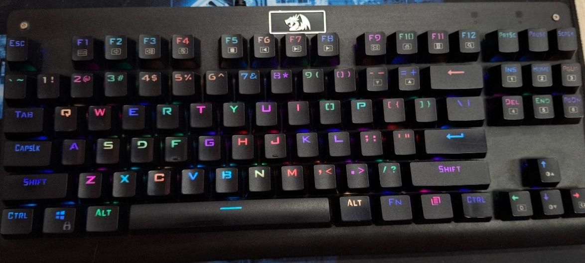 کیبورد مکانیکال گیمینگ رددراگون مدل K568 Rgb|قطعات و لوازم جانبی رایانه|زاهدان, |دیوار