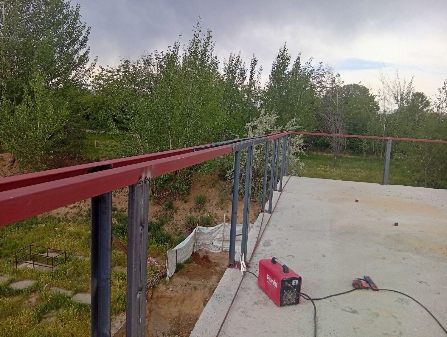 جوشکاری ساختمان نبشی کشی والپست|خدمات پیشه و مهارت|ارومیه, |دیوار