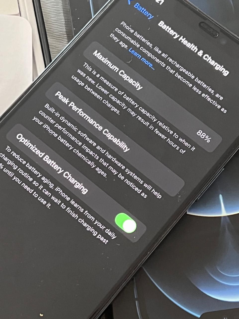 اپل iPhone 12 Pro Max با حافظهٔ ۲۵۶ گیگابایت|موبایل|مشهد, سجاد شهر|دیوار