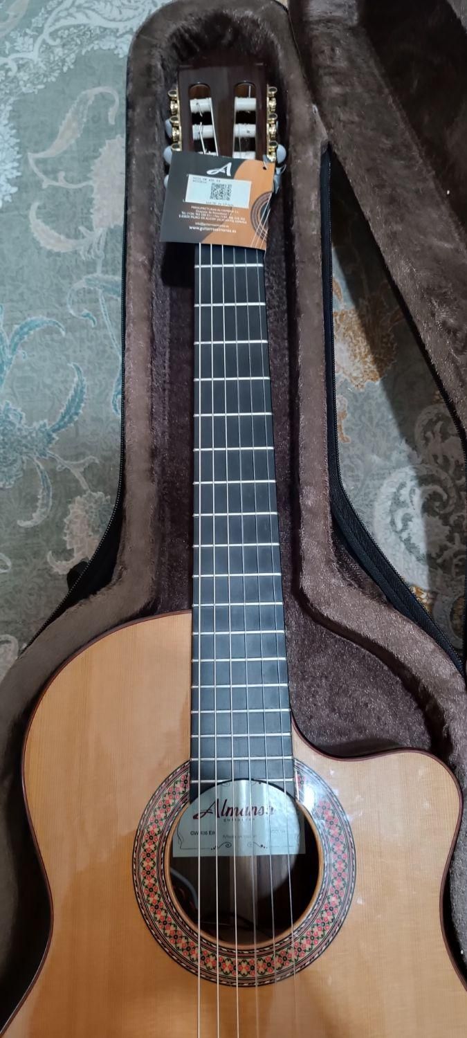 گیتار almansa 435 E8 المانزا اسپانیایی کنسرتی|گیتار، بیس، امپلیفایر|کرمان, |دیوار