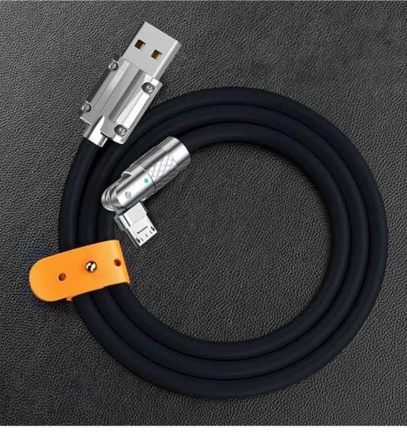 کابل شارژچرخشی +یک عدد بخردوعددببر|لوازم جانبی موبایل و تبلت|یزد, |دیوار