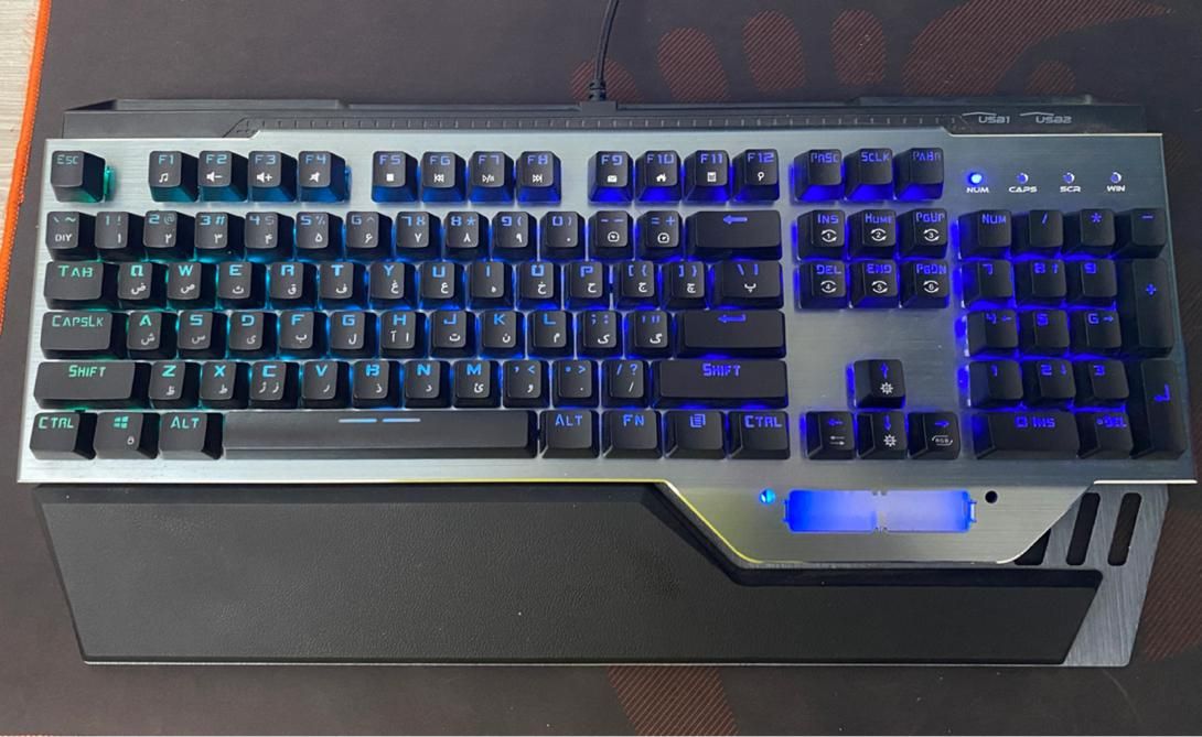 کیبورد گیمینگ Green مدل GK803-RGB|قطعات و لوازم جانبی رایانه|مشهد, امیریه|دیوار