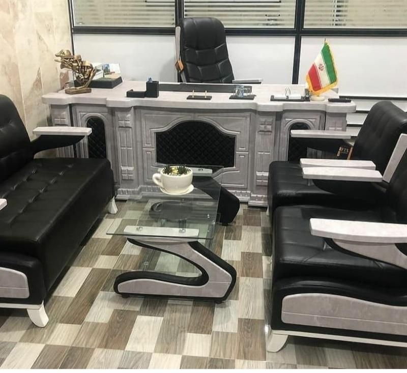 میز مدیریت نما وکیوم صندلی گوشواره ای مبل اداری|دفتر کار|چهاردانگه (تهران), |دیوار