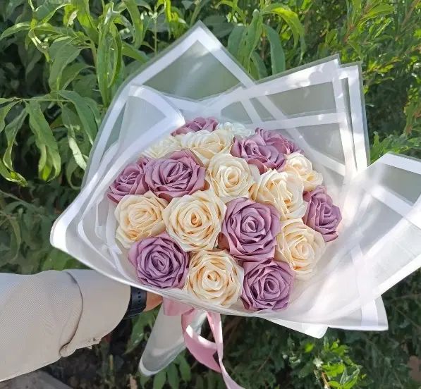 دسته گل ربانی|گل و گیاه طبیعی|مشهد, طرق|دیوار