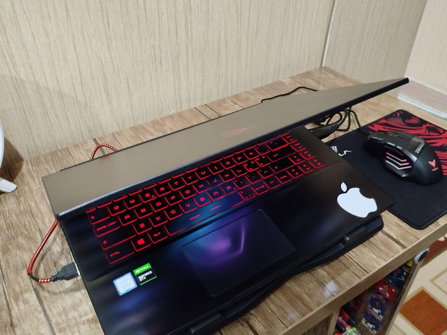 لپتاپ گیمینگ msi gf63 فول|رایانه همراه|نیشابور, شهرک جانبازان|دیوار