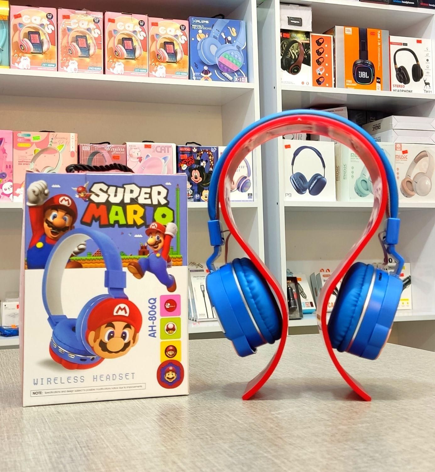 هدفون فانتزی پسرانه طرح قارچ خور Super Mario|لوازم جانبی موبایل و تبلت|کرج, گوهردشت|دیوار