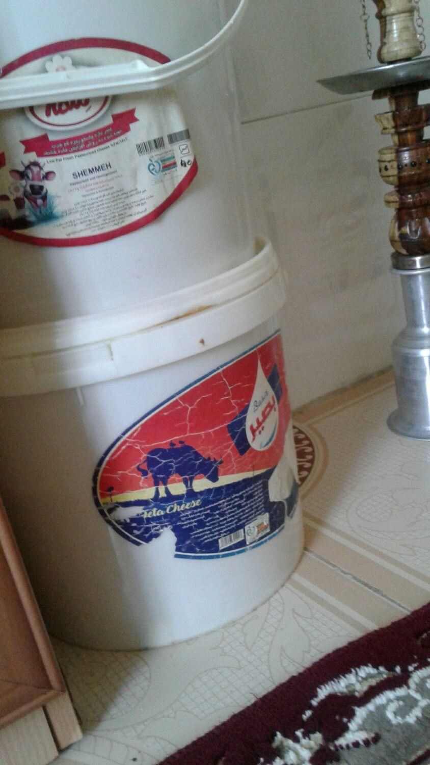 سطل جای پنیر|ظروف نگهدارنده، پلاستیکی، یک‌بارمصرف|دورود, |دیوار