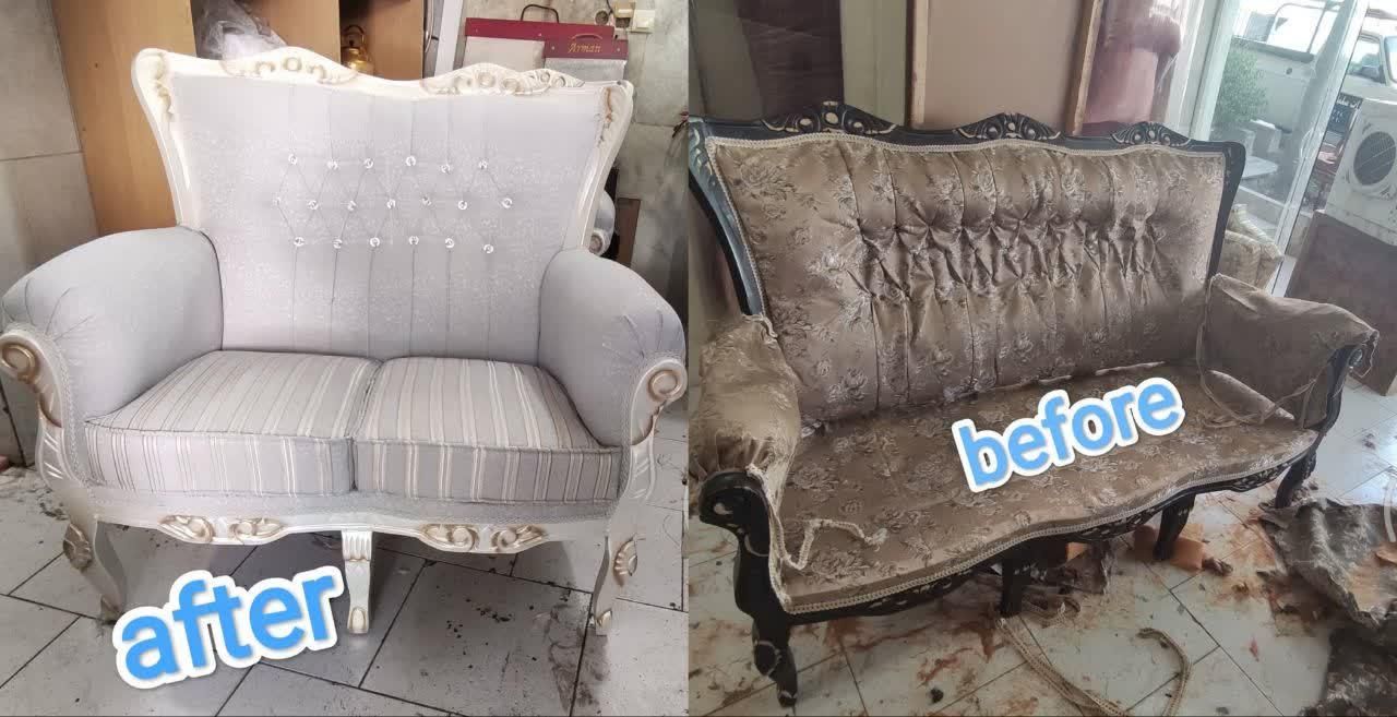 تعمیرات مبلمان، تعمیر مبل، بازسازی مبلمان|خدمات پیشه و مهارت|پردیس, سیاه سنگ|دیوار