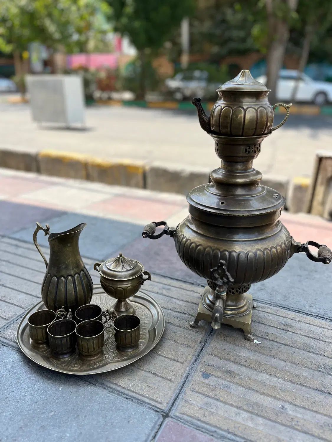 ست سماور|سماور، چای‌ساز، قهوه‌ساز|تهران, اکباتان|دیوار