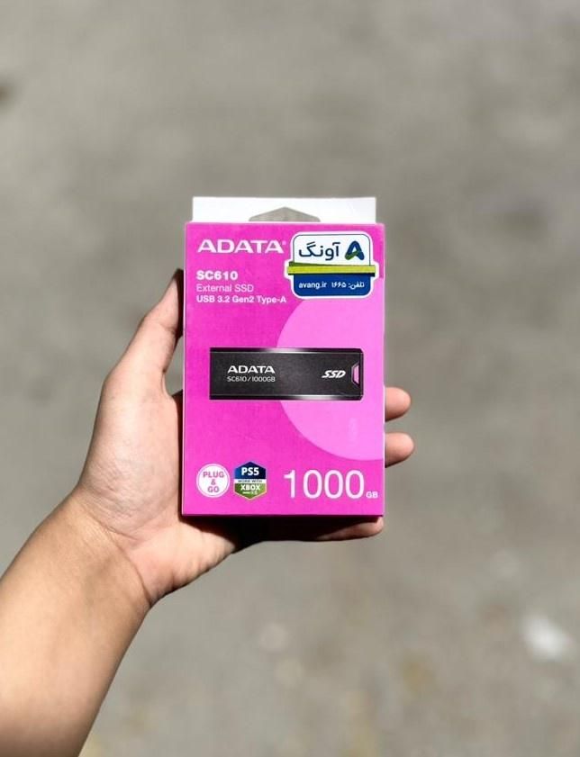 هارد اکسترنال ۱ ترابایت ADATA SC610|قطعات و لوازم جانبی رایانه|بندر کنگان, |دیوار