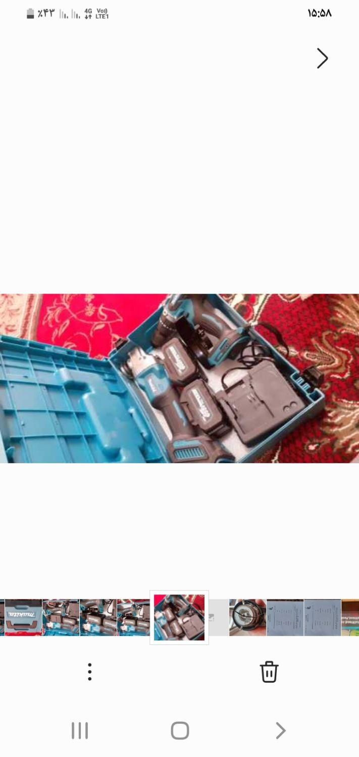 دریل ومینی سنگ شارژی ماکیتا (اصل)|ابزارآلات|شیراز, شهرک گلها|دیوار