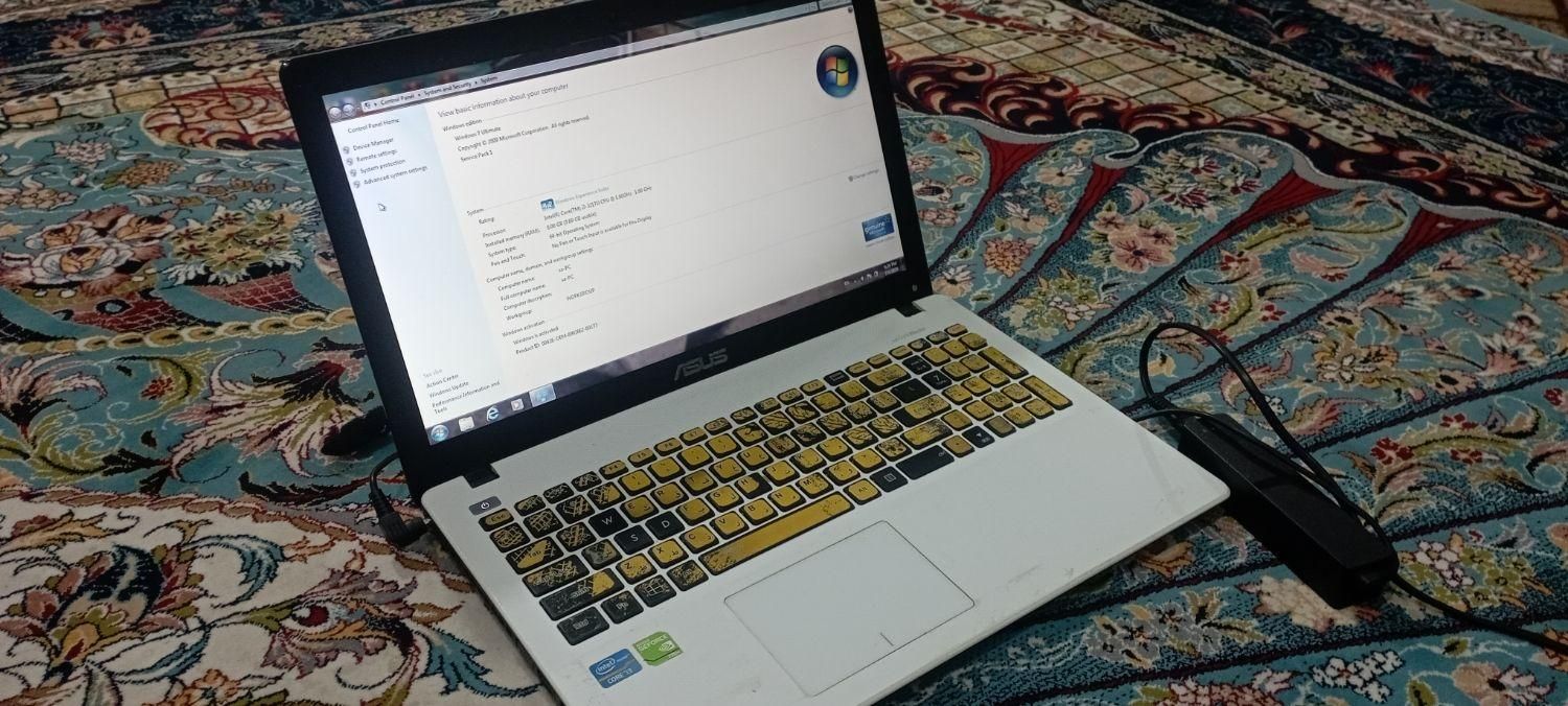 لپ تاپ ایسوس A550c|رایانه همراه|کلاله, |دیوار