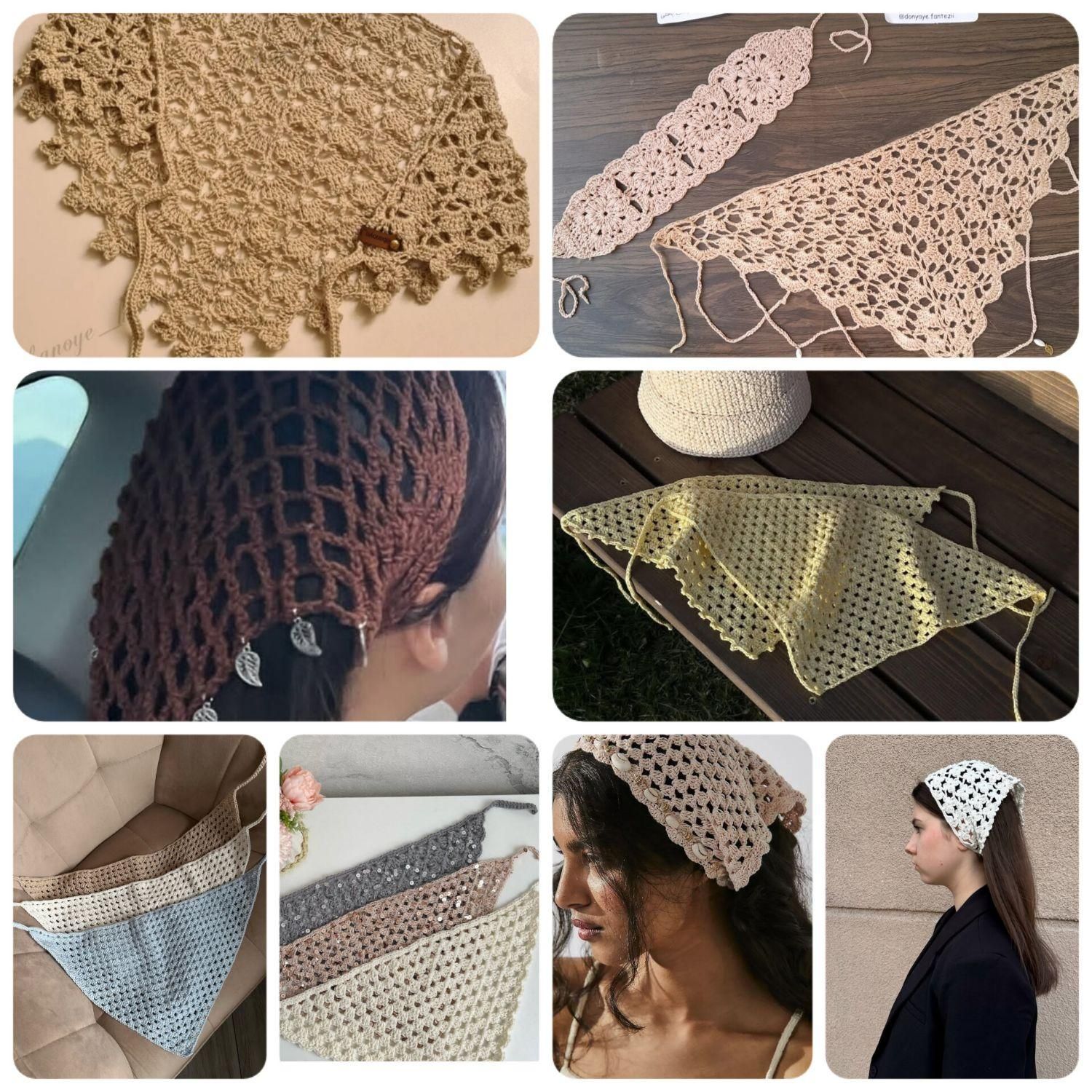 کلاه و باندانا مینی اسکارف و اشارپ|لباس|نیشابور, میدان حافظ|دیوار