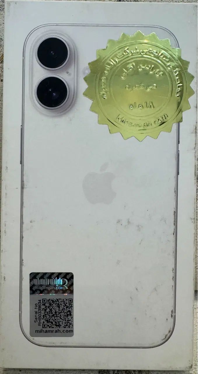 اپل iPhone 16 با حافظهٔ ۱۲۸ گیگابایت|موبایل|تهران, هروی|دیوار