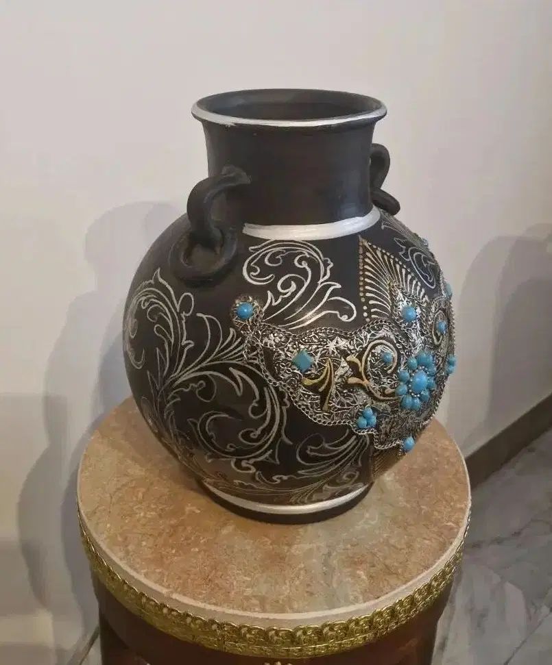 گلدان دکوری صنایع دستی همدان|صنایع دستی و سایر لوازم تزئینی|تهران, سید خندان (جلفا)|دیوار