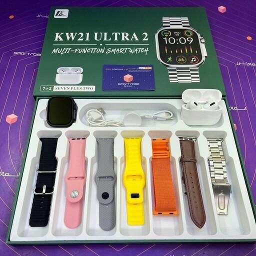 ساعت هوشمندkw20 با ایرپادوگارانتی اسمارت واچ|لوازم جانبی موبایل و تبلت|مشهد, طلاب|دیوار