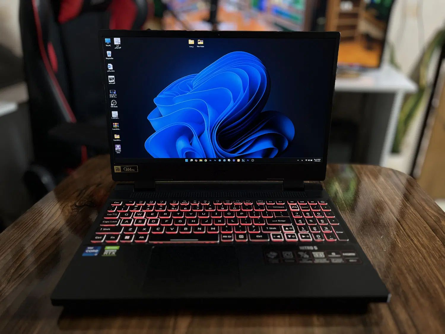 لپ تاپ گیمینگ و گرافیک acer nitros an515|رایانه همراه|اصفهان, بهارستان|دیوار