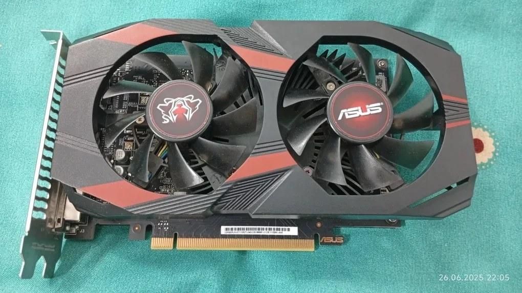 کارت گرافیک Asus GTX 1050Ti 4Gb استوک|قطعات و لوازم جانبی رایانه|تهران, بلورسازی|دیوار