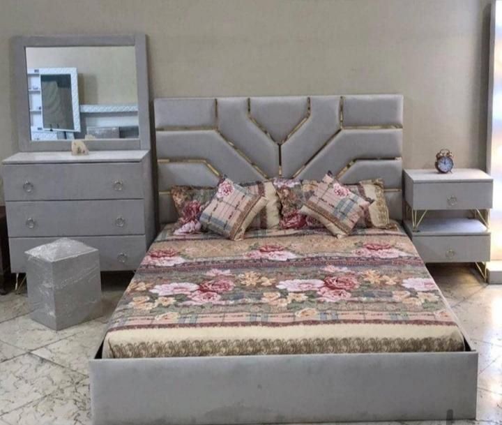 سرویس خواب ۲ نفره مدل پازل * اثاث مارکت|تخت و سرویس خواب|سیرجان, |دیوار