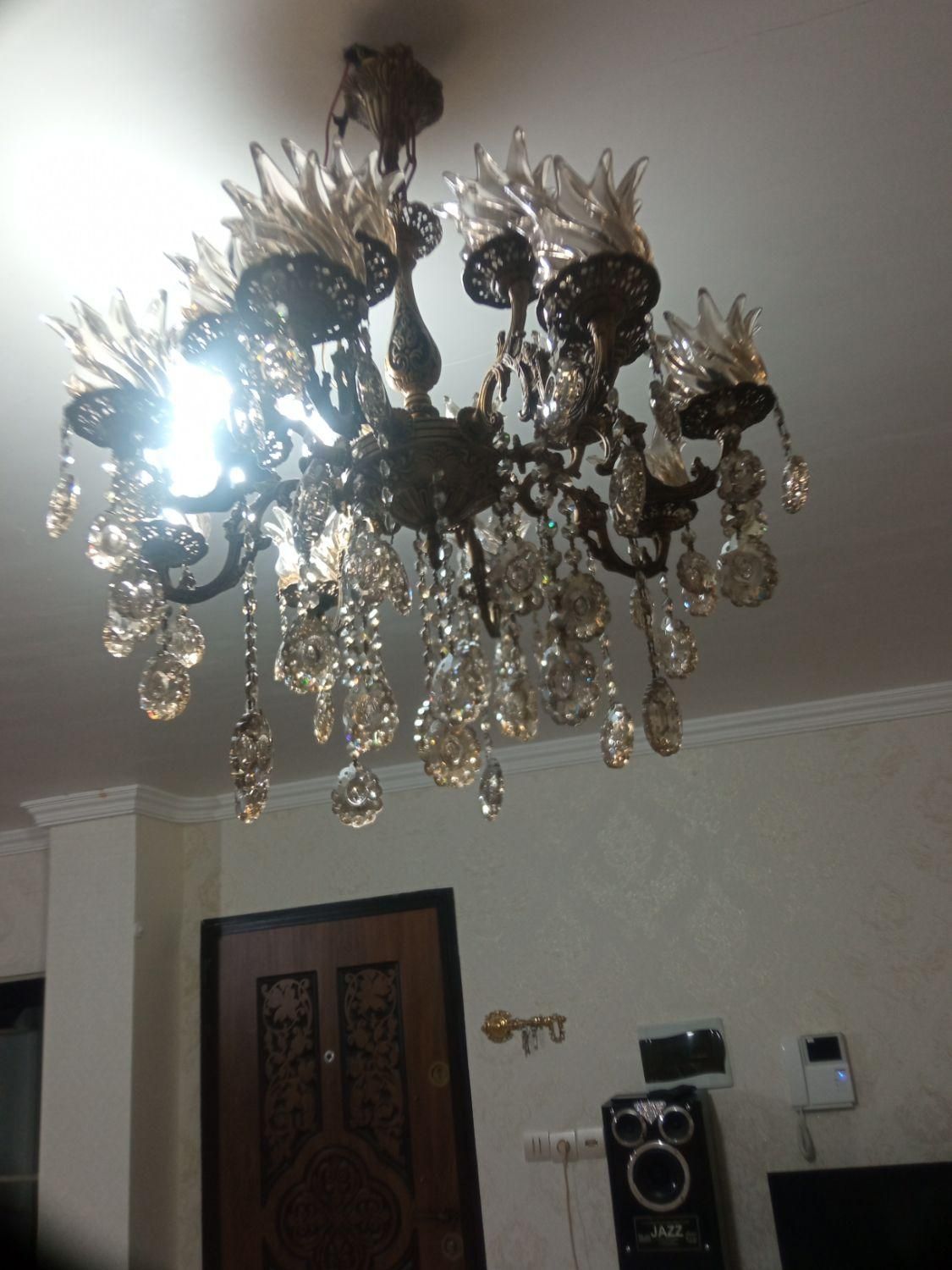 لوستر|لوستر و چراغ آویز|تبریز, |دیوار
