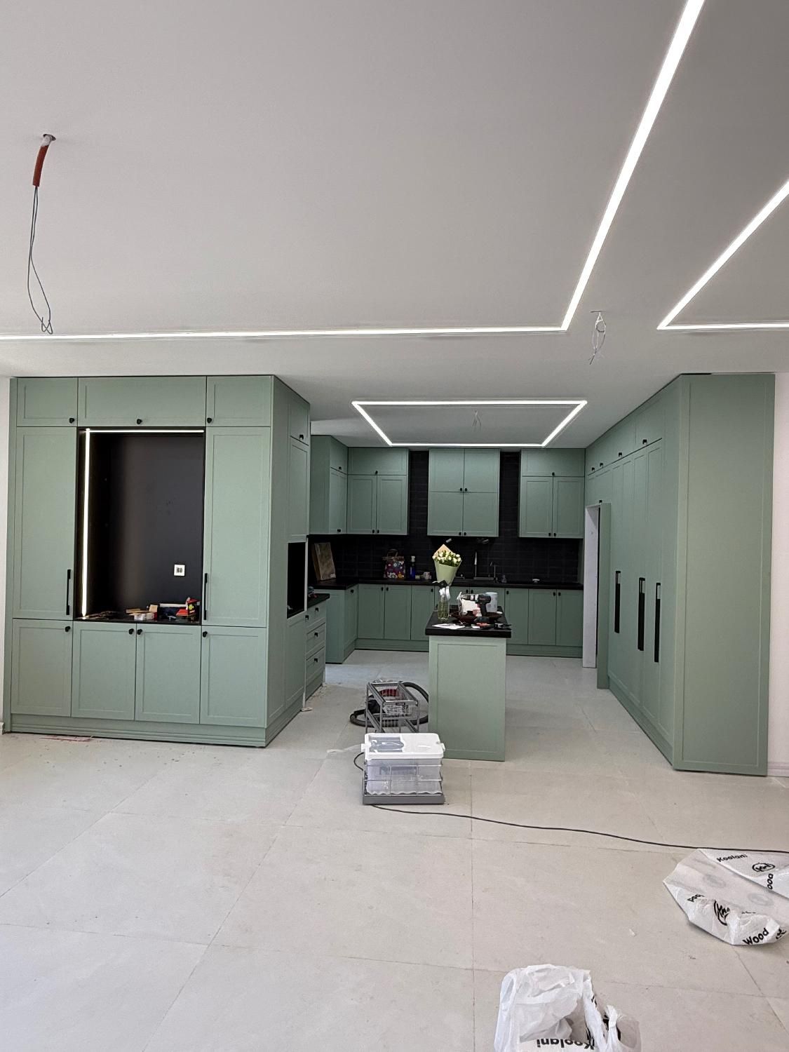 تکمیل دکوراسیون واحد خشک/کناف/نقاشی/نورپردازی/و|خدمات پیشه و مهارت|کرمانشاه, |دیوار