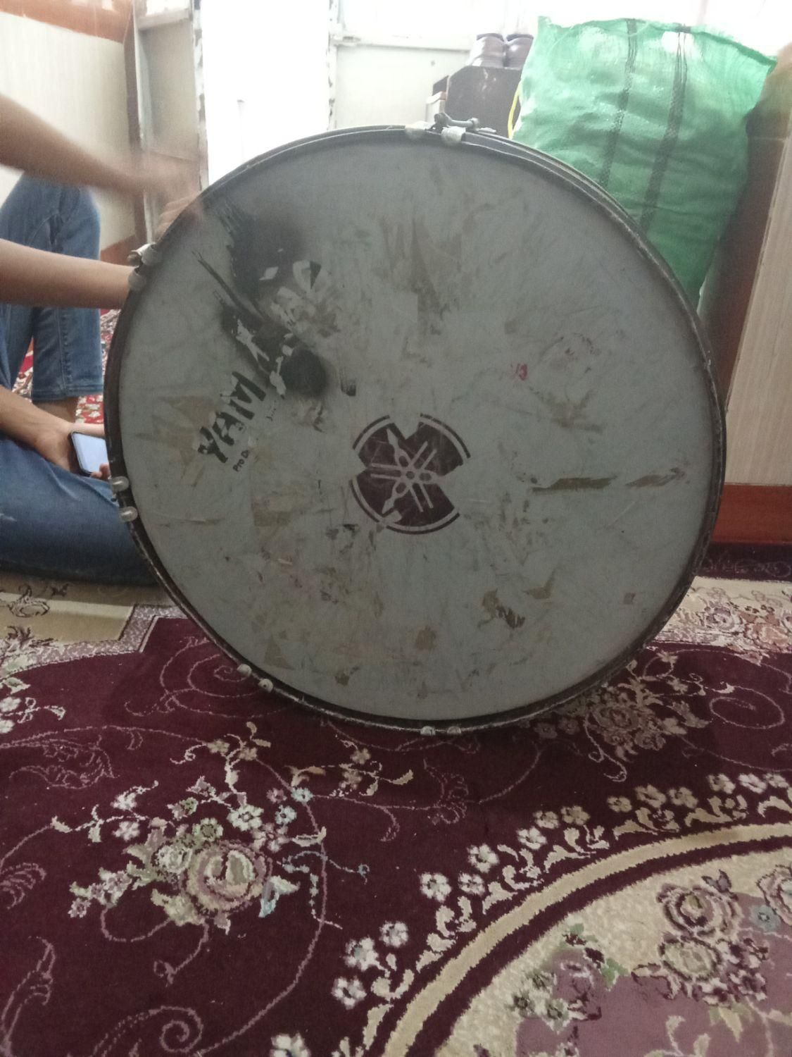 طبل80سانتی متر ی طرفش مشکل داره|درام و پرکاشن|بیرجند, |دیوار