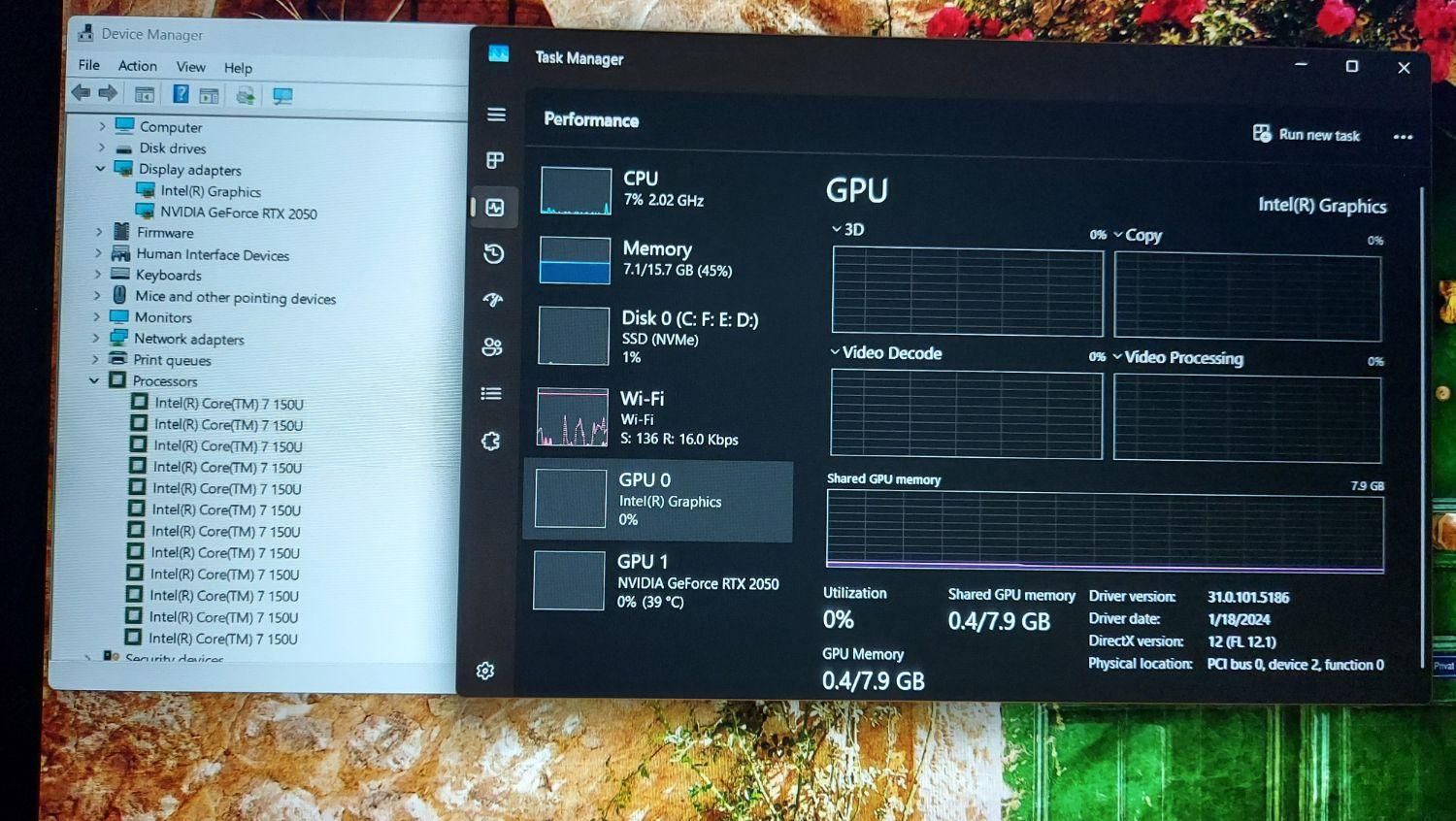 ایسر Aspire نسل 14 مجهز به RTX 2050|رایانه همراه|تهران, سازمان برنامه شمالی|دیوار