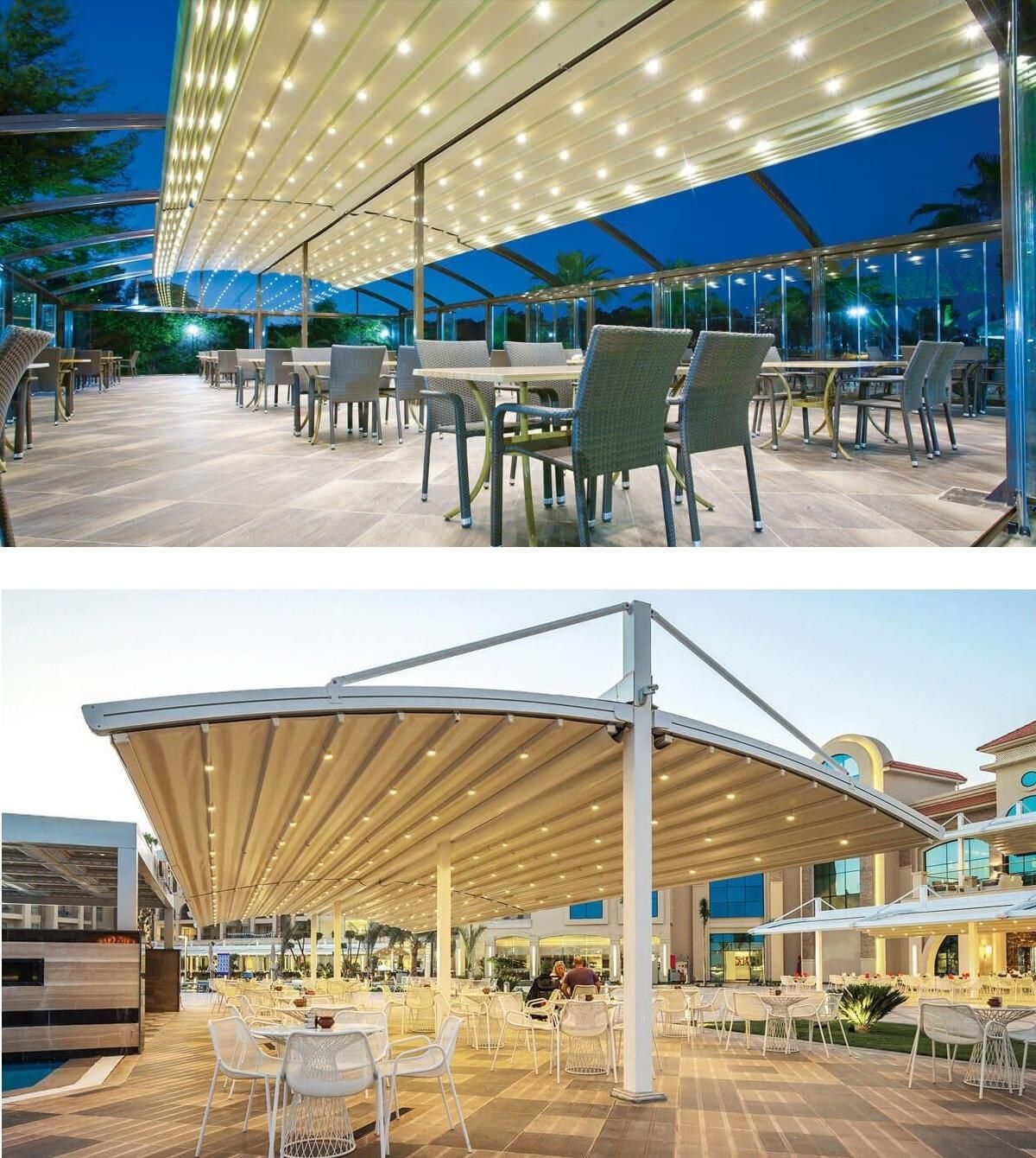 سقف اتوماتیک پارچه ای «عربستانی» کافه، استخر، ویلا|مصالح و تجهیزات ساختمان|تهران, سوهانک|دیوار