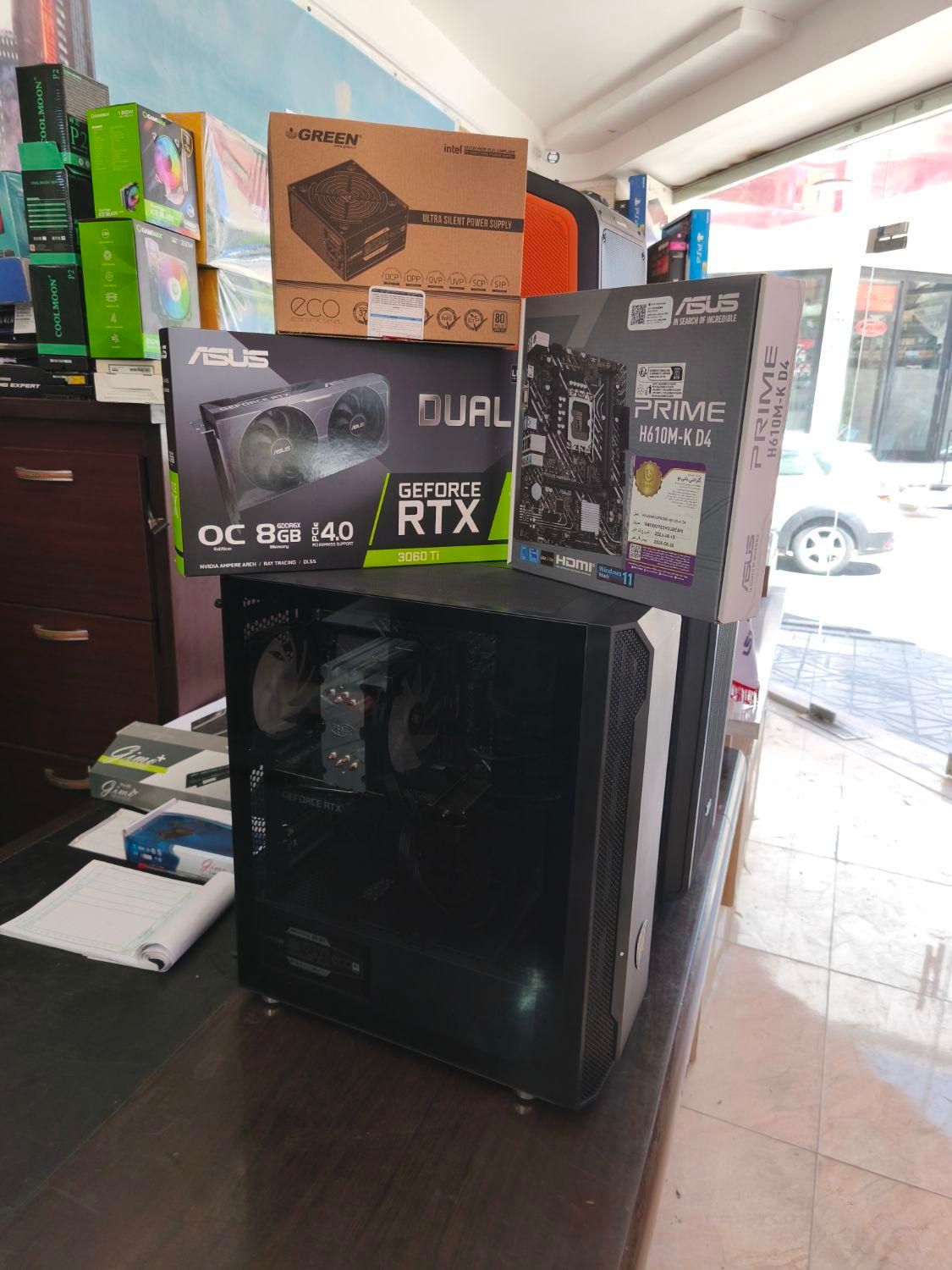 کیس گیمینگ نسل 12 cpu12600k ram32|رایانه رومیزی|تهران, چیتگر|دیوار