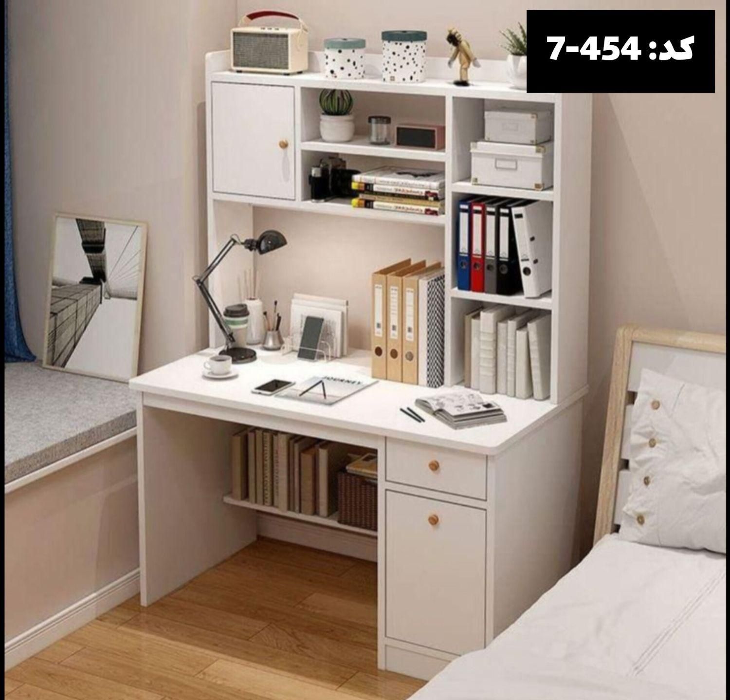 سرویس میز تحریر و کتابخانه کد 103 تمام ام دی اف|میز تحریر و کامپیوتر|کرج, باغستان|دیوار